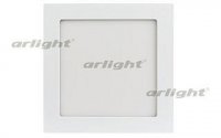 Светильник DL-172x172M-15W Warm White (Arlight, IP40 Металл, 3 года)