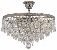 Люстра на штанге Arti Lampadari Castellana Nickel Castellana E 1.3.38.608 N