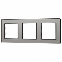 Рамка на 3 поста Arlight GLARE 043801
