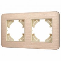Рамка на 2 поста Arlight AKIRY 049726