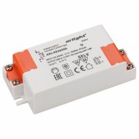 Блок питания ARJ-KE36500 (18W, 500mA, PFC) (Arlight, IP20 Пластик, 5 лет)