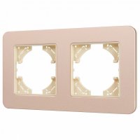 Рамка на 2 поста Arlight AKIRY 049739