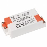 Блок питания ARJ-KE24500A (12W, 500mA, PFC) (Arlight, IP20 Пластик, 5 лет)