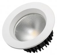 Светодиодный светильник LTD-105WH-FROST-9W Day White 110deg (Arlight, IP44 Металл, 3 года)