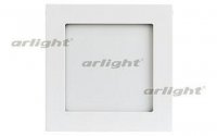 Светильник DL-142x142M-13W Day White (Arlight, IP40 Металл, 3 года)
