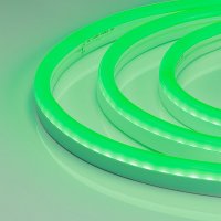 Гибкий неон ARL-NEON-2615GH-SIDE 24V Green (Arlight, 8 Вт/м, IP65), 50 метров