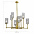 Люстра на штанге ST-Luce Gacciolo SL1240.303.08 Люстра на штанге ST-Luce Gacciolo SL1240.303.08
