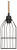 Подвесной светильник TopLight Alfreda TL1601H-01BK