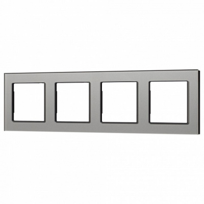 Рамка на 4 поста Arlight GLARE 043804