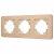 Рамка на 3 поста Arlight AKIRY 049730 Рамка на 3 поста Arlight AKIRY 049730