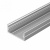 Профиль накладной Arlight ARH-WIDE-H10-2000 ANOD 016142, 2 метра Профиль накладной Arlight ARH-WIDE-H10-2000 ANOD 016142, 2 метра