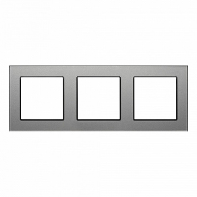 Рамка на 3 поста Arlight GLARE 043801