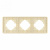 Рамка на 3 поста Arlight AKIRY 049730 Рамка на 3 поста Arlight AKIRY 049730