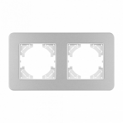 Рамка на 2 поста Arlight AKIRY 049737