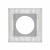 Рамка на 1 пост Arlight GLARE 043832 Рамка на 1 пост Arlight GLARE 043832