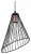 Подвесной светильник TopLight Jeannine TL1608H-01BK