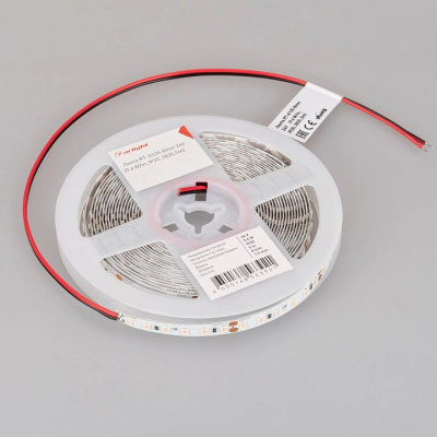 Лента светодиодная Arlight A120 24V 8mm 9.6 W/m 043384, 5 метров