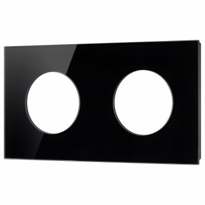 Рамка на 2 поста Arlight GLARE 043836