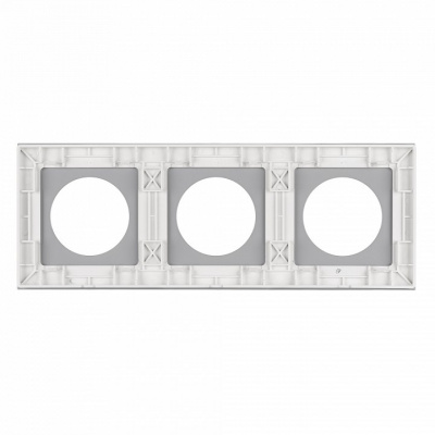 Рамка на 3 поста Arlight GLARE 043838