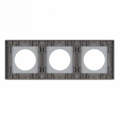 Рамка на 3 поста Arlight GLARE 043840