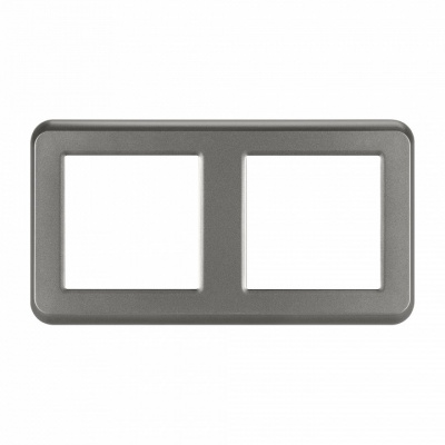 Рамка на 2 поста Arlight VERSA 043780