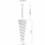 Подвесной светильник Divinare Charlotte 3011/01 SP-15