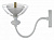 Бра Arti Lampadari Noventa Noventa E 2.1.1 W