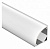 Профиль накладной Arlight SL-KANT-H16-2000ANOD 023723, 2 метра