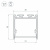 Профиль подвесной Arlight SL-LINE-3535-2000 ANOD 019306, 2 метра Профиль подвесной Arlight SL-LINE-3535-2000 ANOD 019306, 2 метра