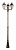 Фонарный столб Arte Lamp Madrid A1542PA-3BN