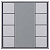 INTELLIGENT ARLIGHT Панель KNX-223-8-GREY (BUS) (IARL, IP20 Пластик, 3 года)