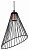 Подвесной светильник TopLight Jeannine TL1608H-01BK