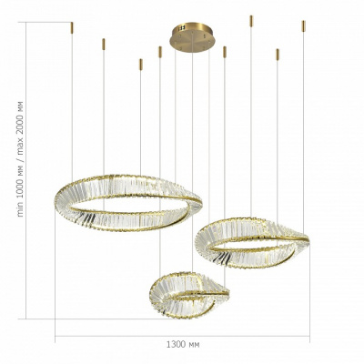 Подвесной светильник ST-Luce Ritorto SL6204.311.03