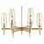 Люстра на штанге Maytoni Lita H002PL-06G