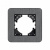 Рамка на 1 пост Arlight AKIRY 049681 Рамка на 1 пост Arlight AKIRY 049681
