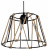Подвесной светильник TopLight Georgiana TL1607H-01BK Подвесной светильник TopLight Georgiana TL1607H-01BK
