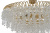 Подвесная люстра Arti Lampadari Bronte Gold Bronte E 1.5.60.106 G Подвесная люстра Arti Lampadari Bronte Gold Bronte E 1.5.60.106 G