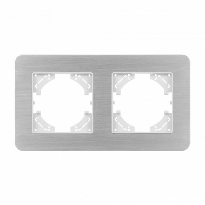 Рамка на 2 поста Arlight AKIRY 049724