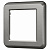 Рамка на 1 пост Arlight VERSA 043769