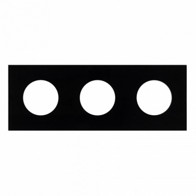 Рамка на 3 поста Arlight GLARE 043839