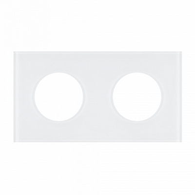 Рамка на 2 поста Arlight GLARE 043835