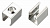 Крепление для профиля торцевое Arlight ARH 037397, 10 штук