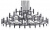 Подвесная люстра Arte Lamp Empire A2482SP-84BK Подвесная люстра Arte Lamp Empire A2482SP-84BK