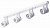 Светильник на штанге Arte Lamp Mizar A1311PL-4WH
