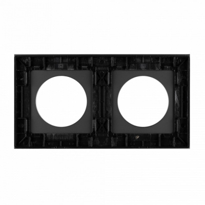 Рамка на 2 поста Arlight GLARE 043836