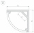 Профиль накладной угловой внутренний Arlight SL-KANT 037116, 2 метра Профиль накладной угловой внутренний Arlight SL-KANT 037116, 2 метра