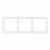 Рамка на 3 поста Arlight FRM 054219 Рамка на 3 поста Arlight FRM 054219