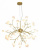 Подвесная люстра Arte Lamp Candy A7274SP-45GO Подвесная люстра Arte Lamp Candy A7274SP-45GO