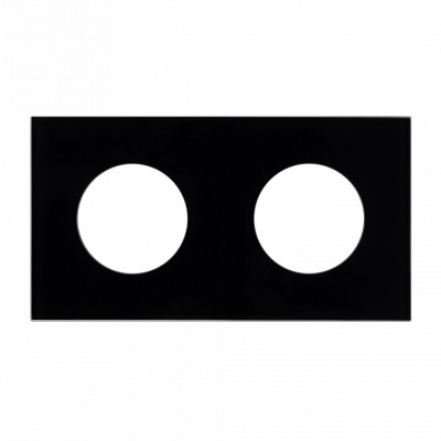 Рамка на 2 поста Arlight GLARE 043836