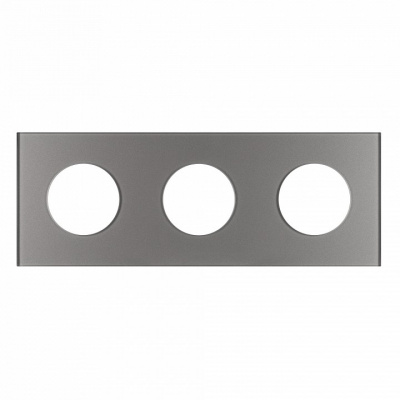 Рамка на 3 поста Arlight GLARE 043840